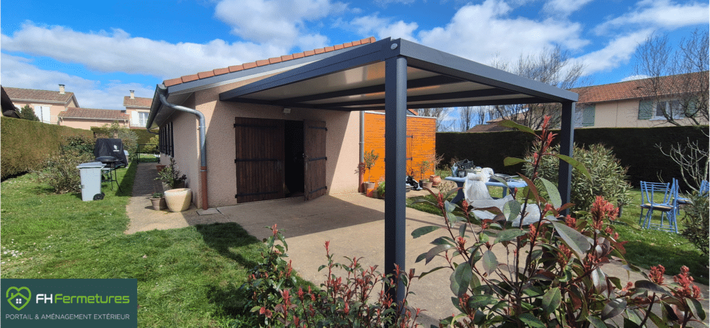 FH Fermetures | Installation carport à Mionnay